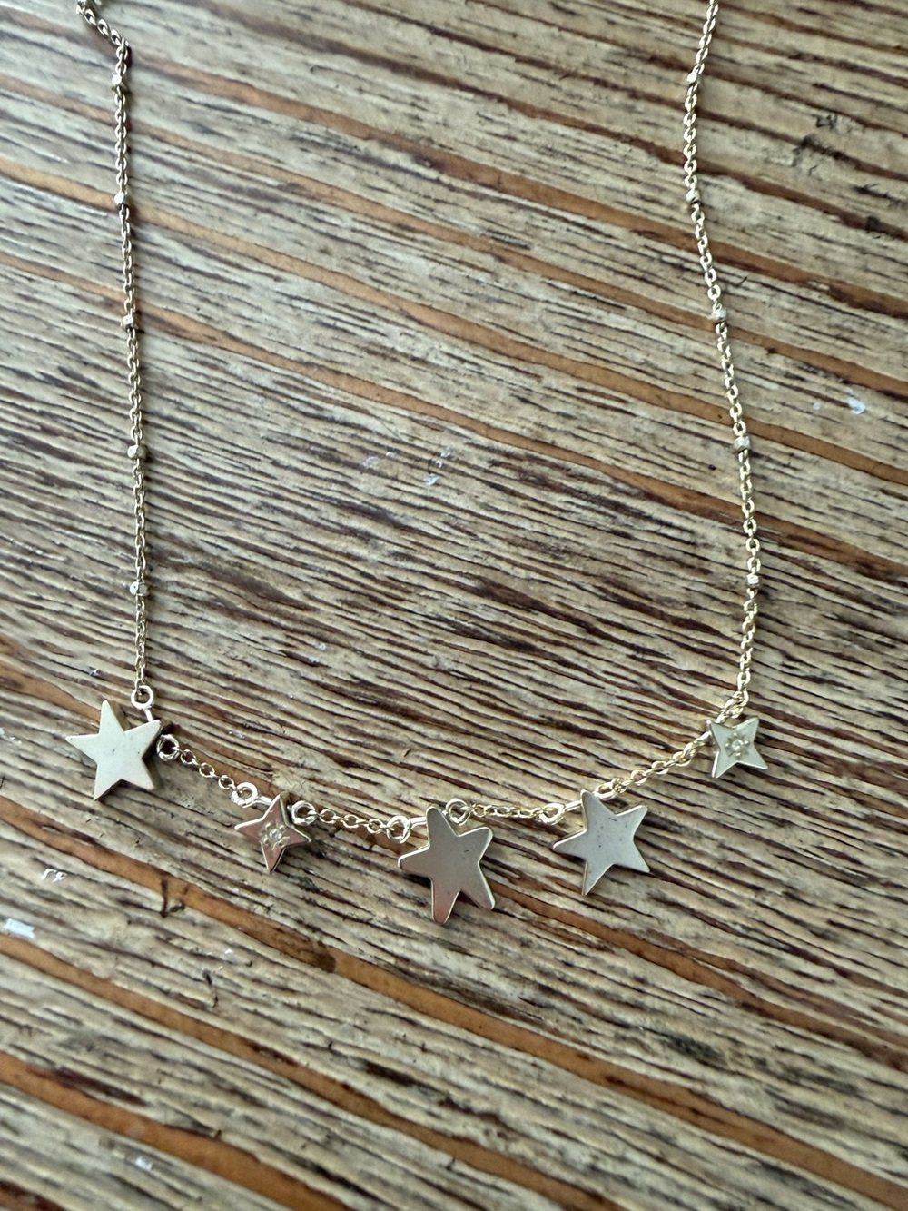 Kendra Scott Gold tone  5 Star Necklace -